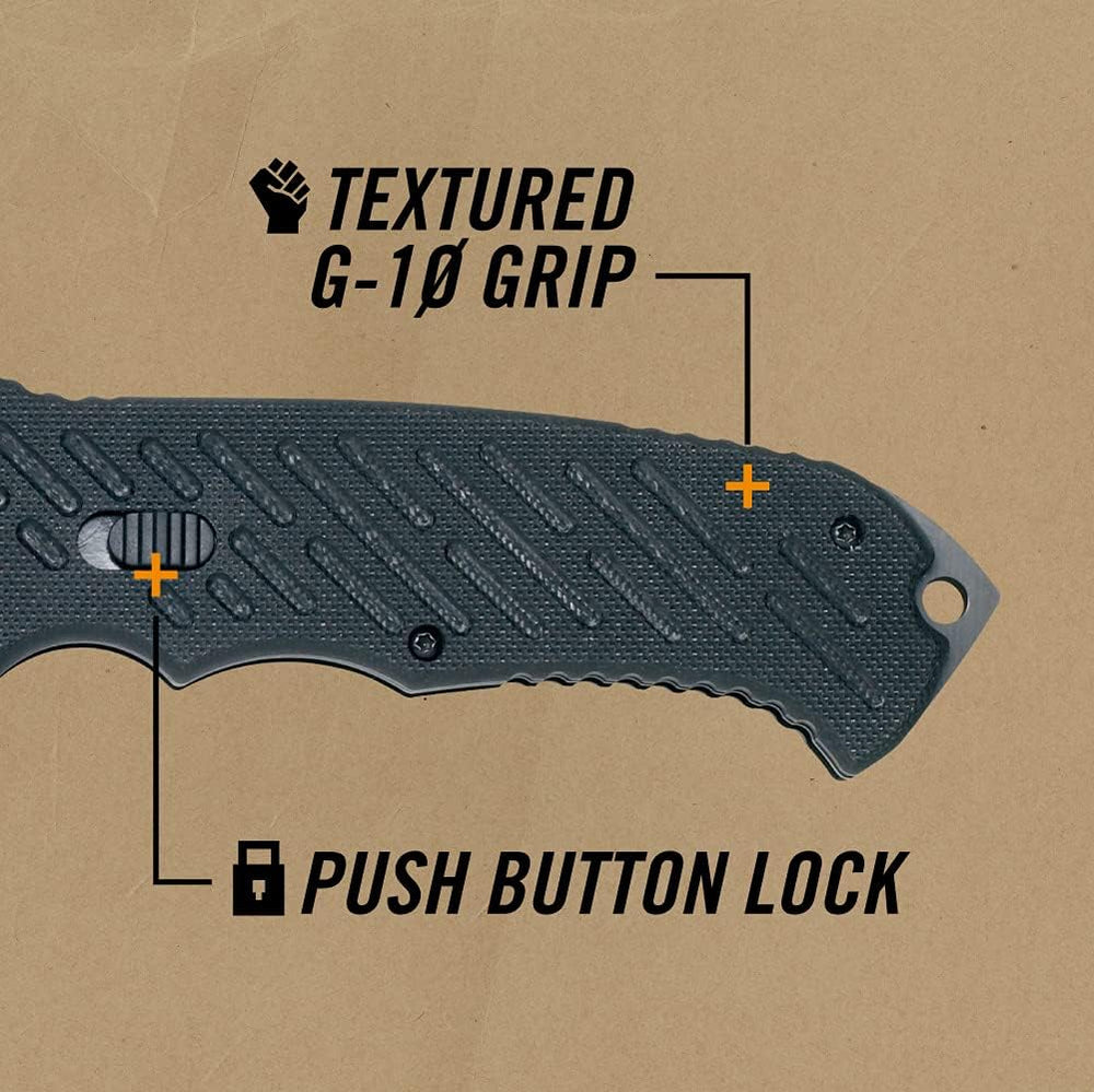 Cuchillo borde serrado Tanto 30-000118