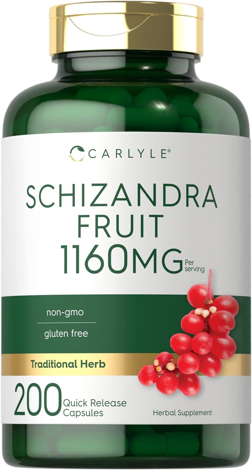 Carlyle Schisandra Suplemento 1160 mg | 200 cápsulas