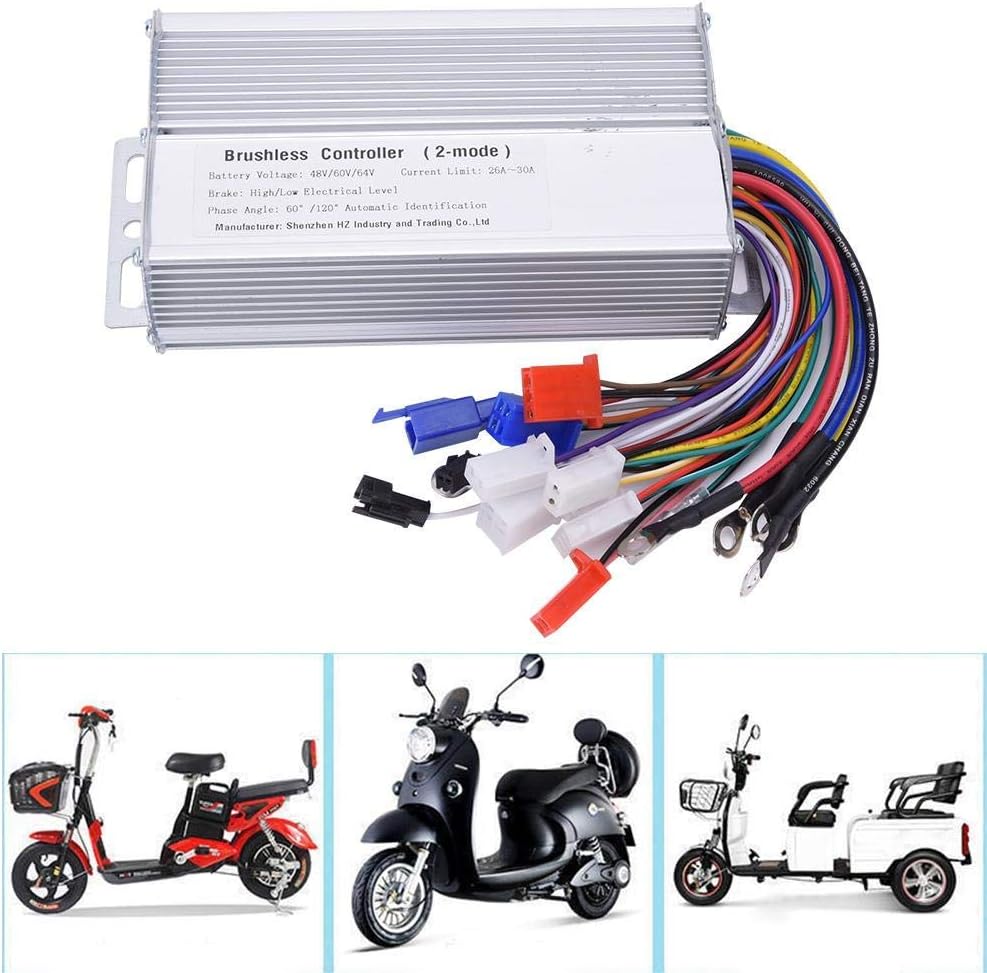 Controlador Brushless Alomejor 48V 1000W E-Bike Speed Control