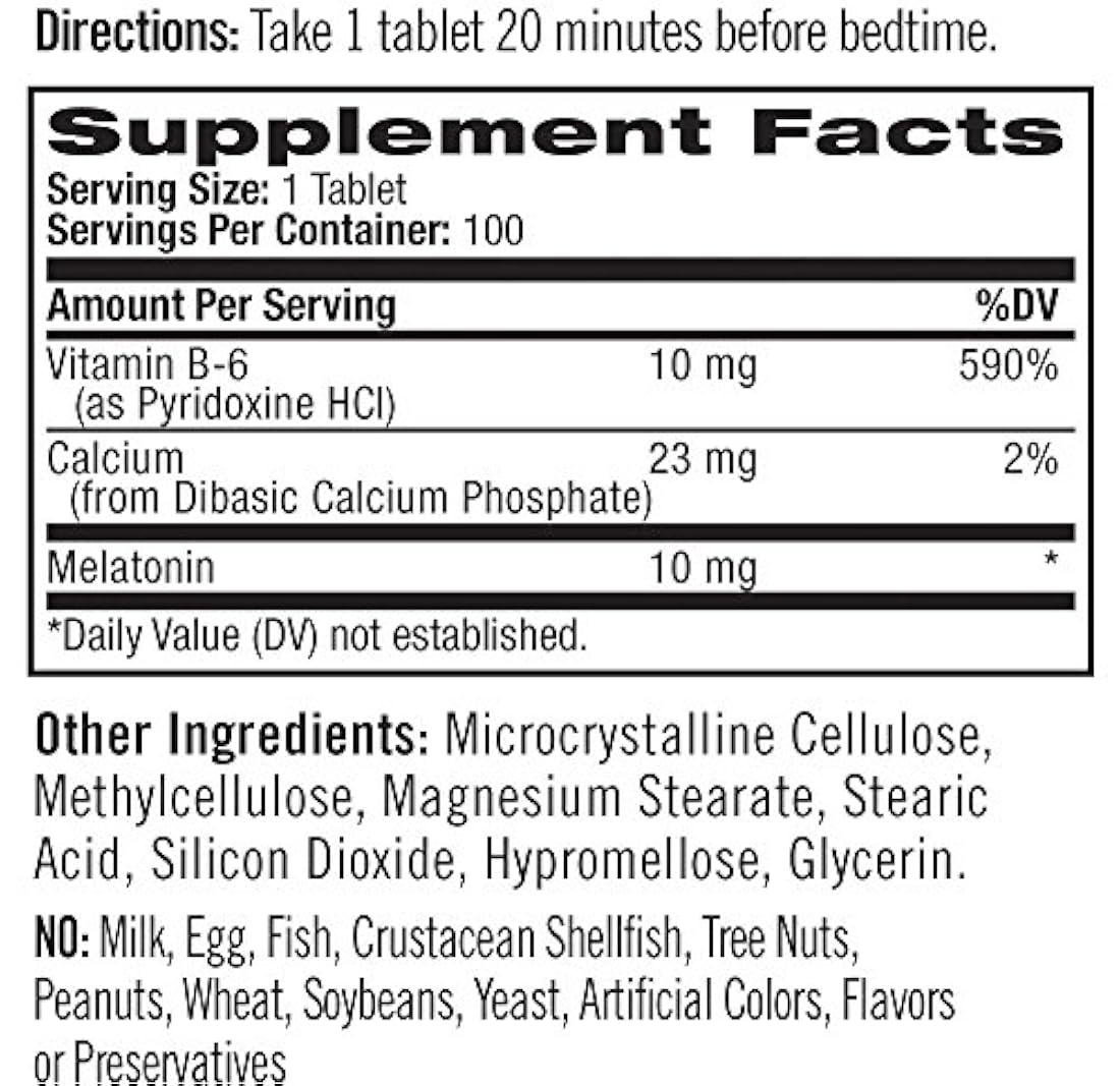 5 tabletas HTP de liberación avanzada de tiempo de sueño