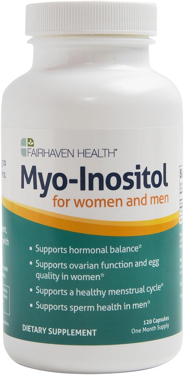 Suplemento de mio-inositol de 2000 mg fertilidad masculino