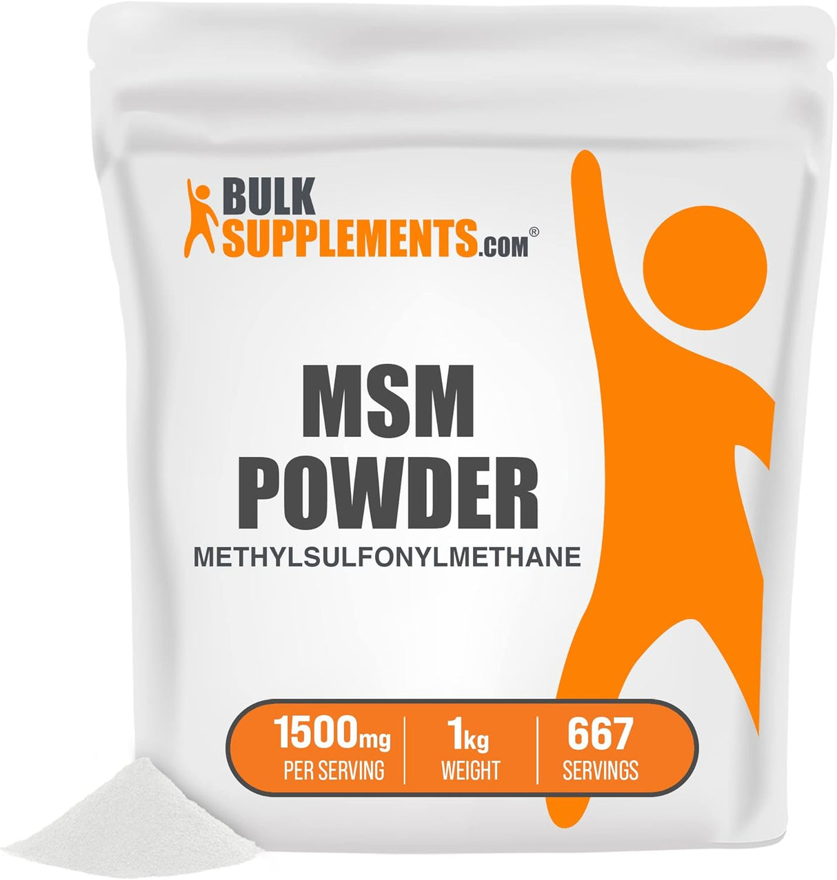 Suplemento de queratina para articulaciones Cristales MSM