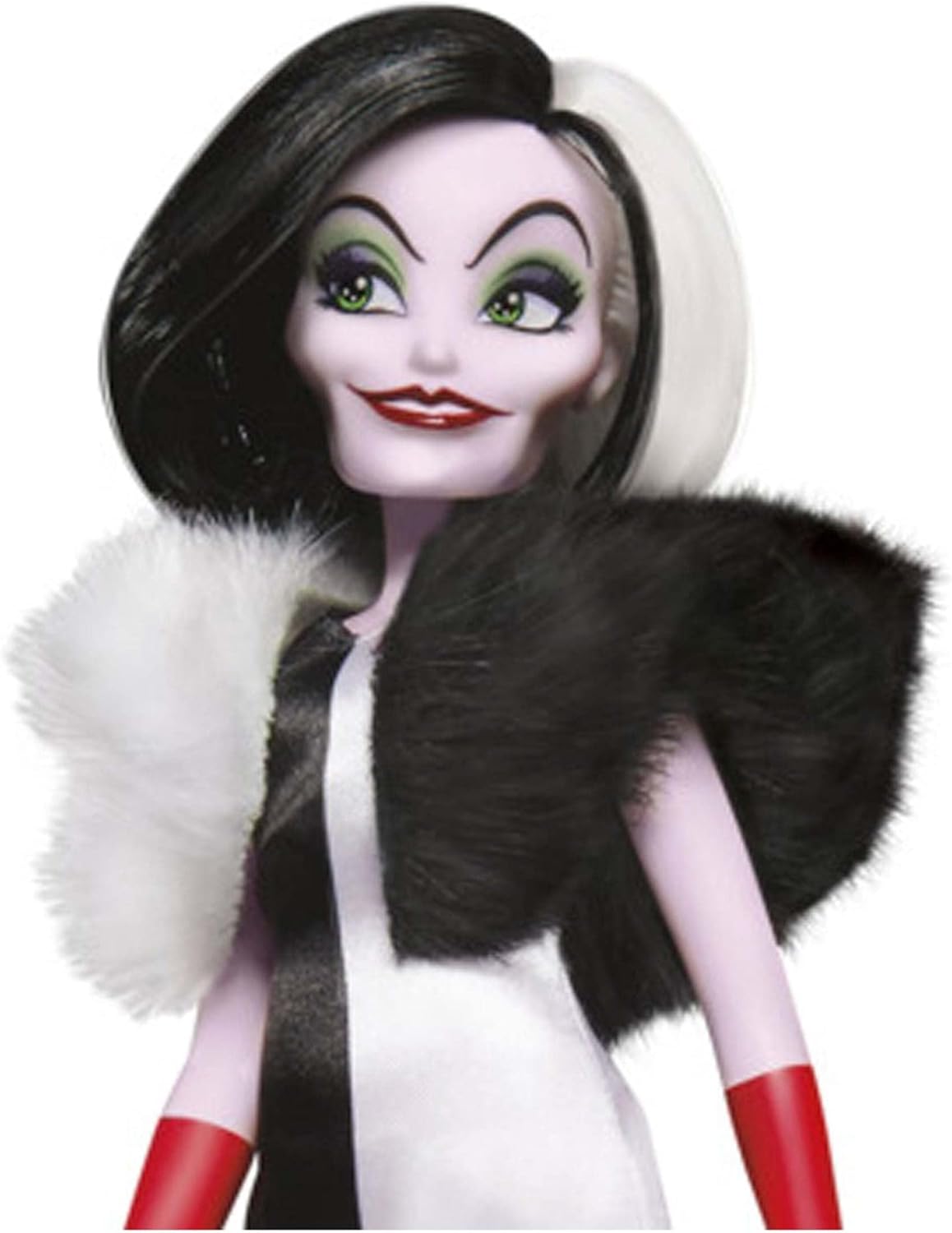 Muñeca Villana Cruella de Vil, Disney, ropa y accesorios