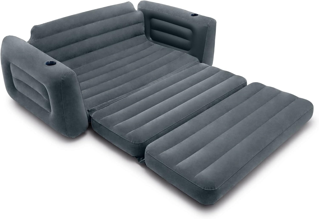 Sofá Inflable Intex 66552EP con portavasos y superficie suave