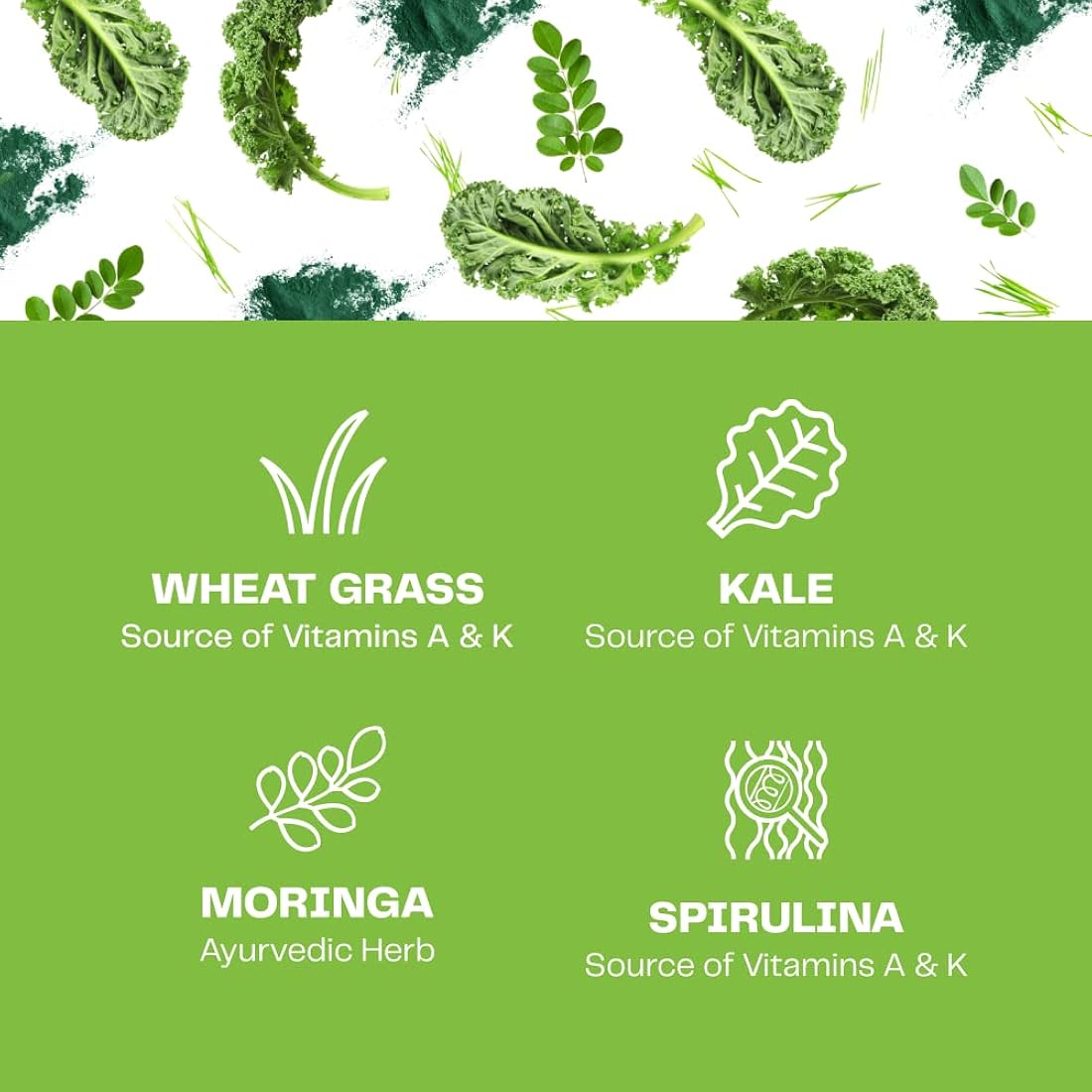 Suplementos Alimenticios polvo orgánico de hierbas