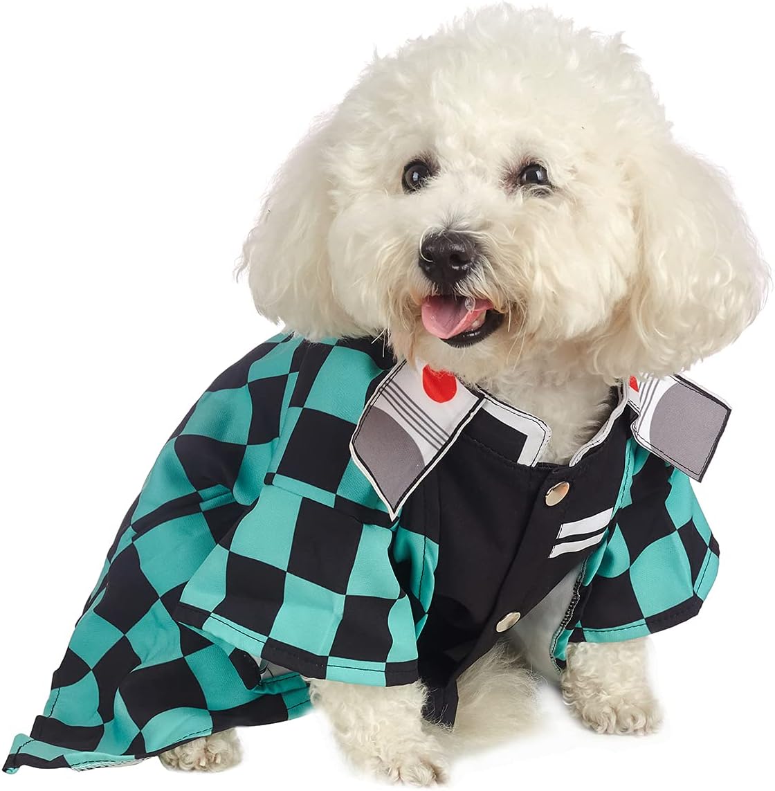 Disfraces de perro para mascota azul talla S