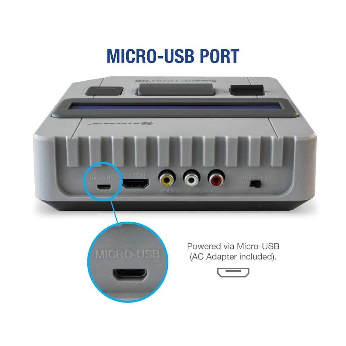 Consola de juego SupaRetroN HD