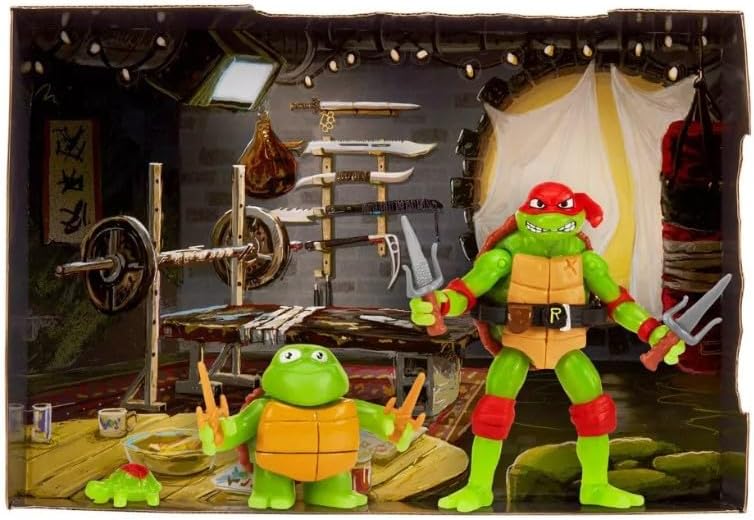 Figura de acción Raphael, Playmates Toys, 4.5 Mutant Mayhem