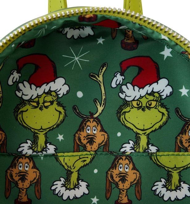 Mochila Mini Santa Cosplay Dr. Seuss, Cómo el Grinch Robó Navidad