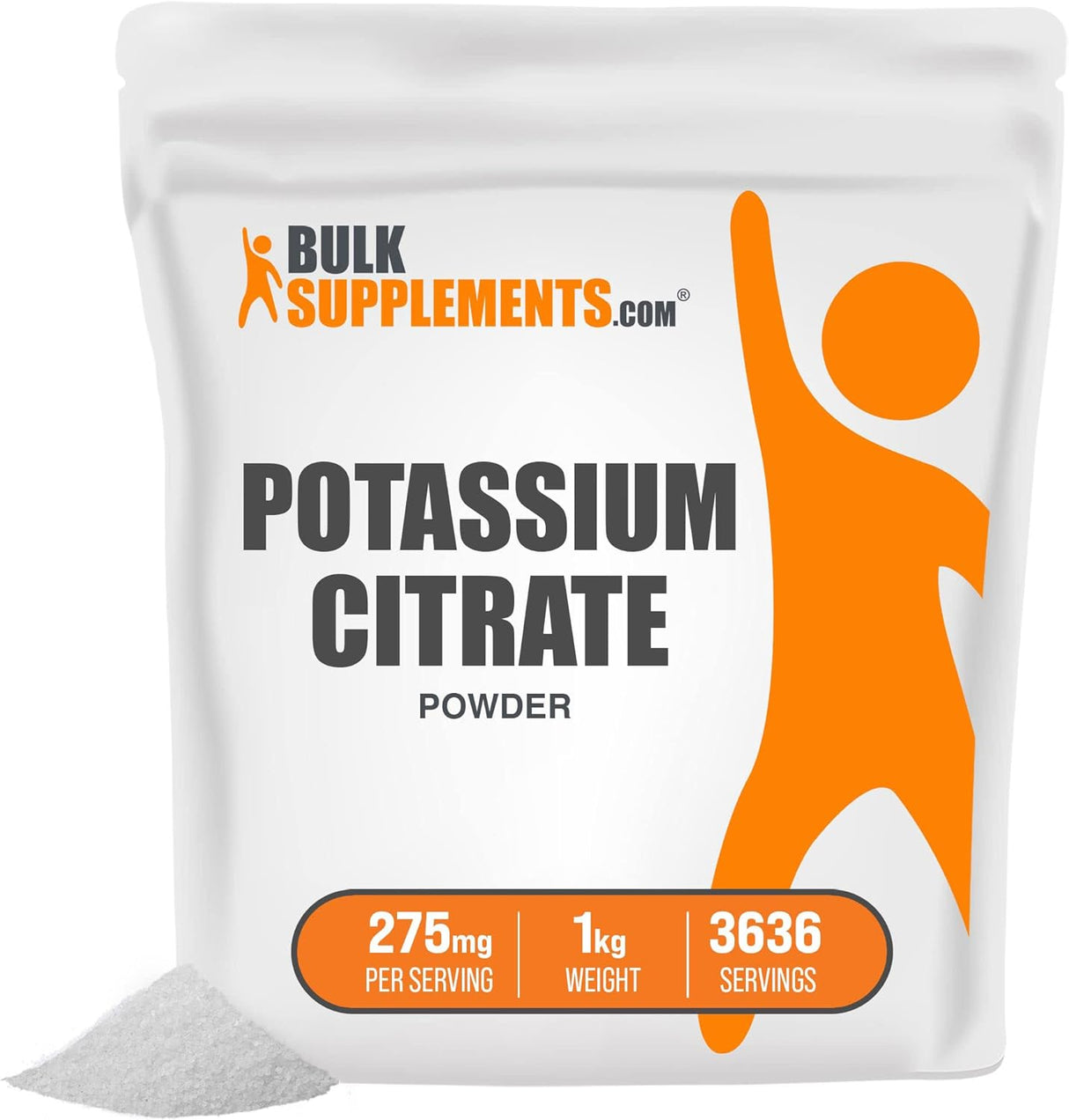 Suplementos Alimenticios de Citrato de potasio en polvo