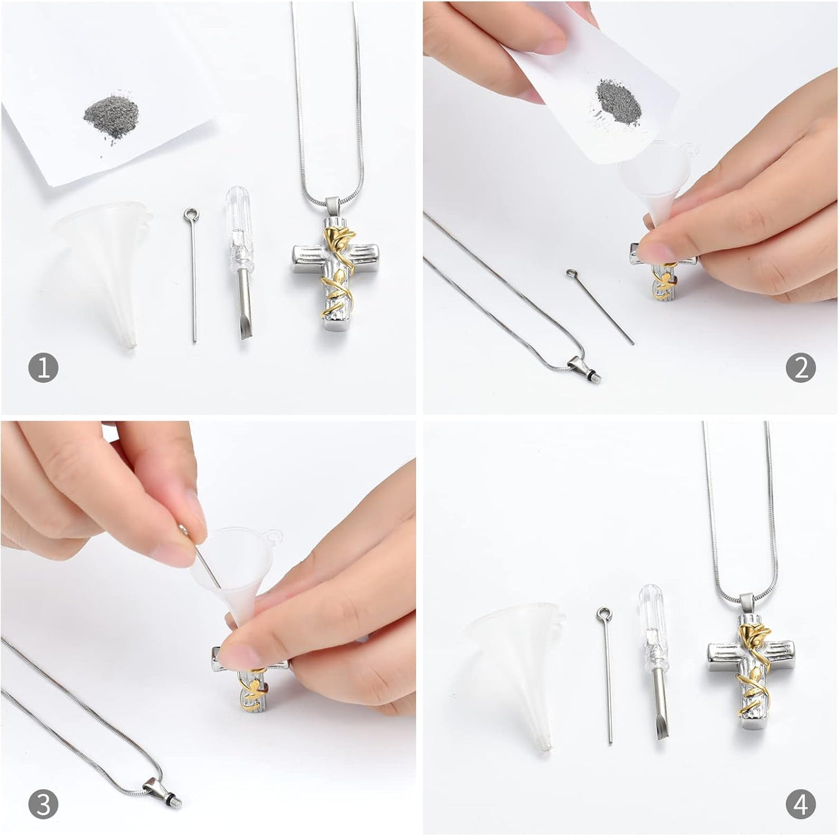 Colgante para recuerdo funerario humano/mascota