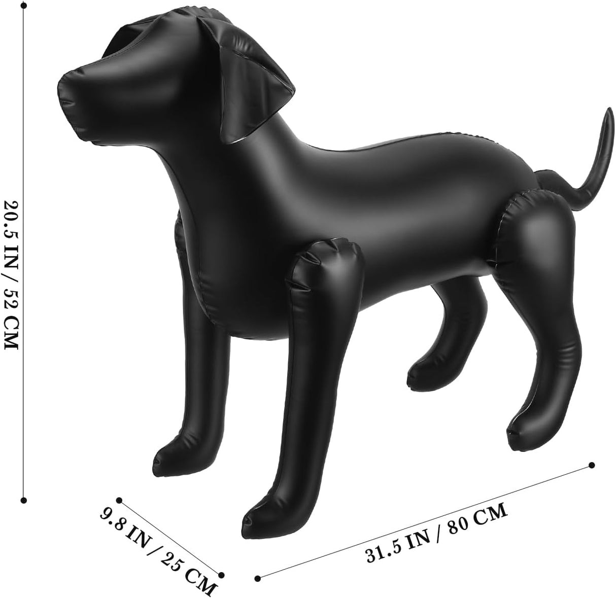 Maniquí Inflable para Perros, iPlusmile, Exhibición de Ropa