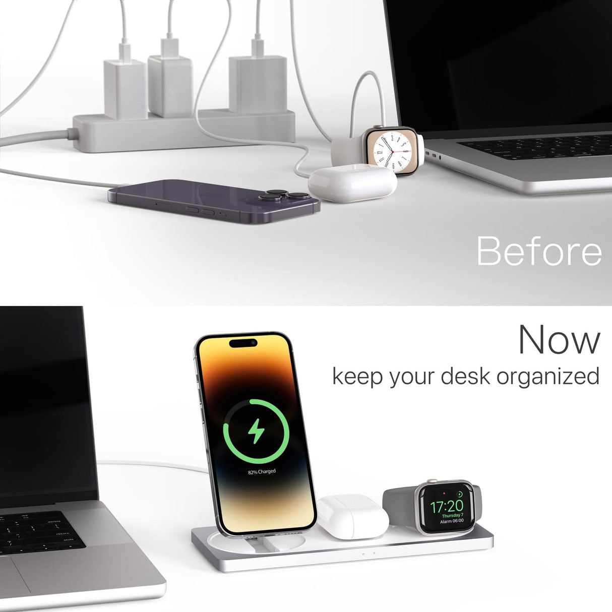Cargador inalámbrico magnética para celulares