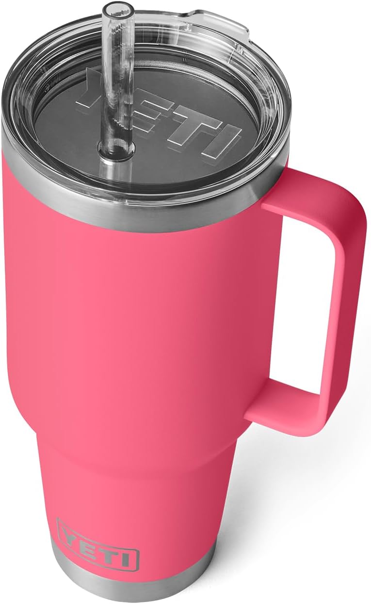 Vaso YETI Rambler con Asa Tapón de Sorbete Acero Inoxidable