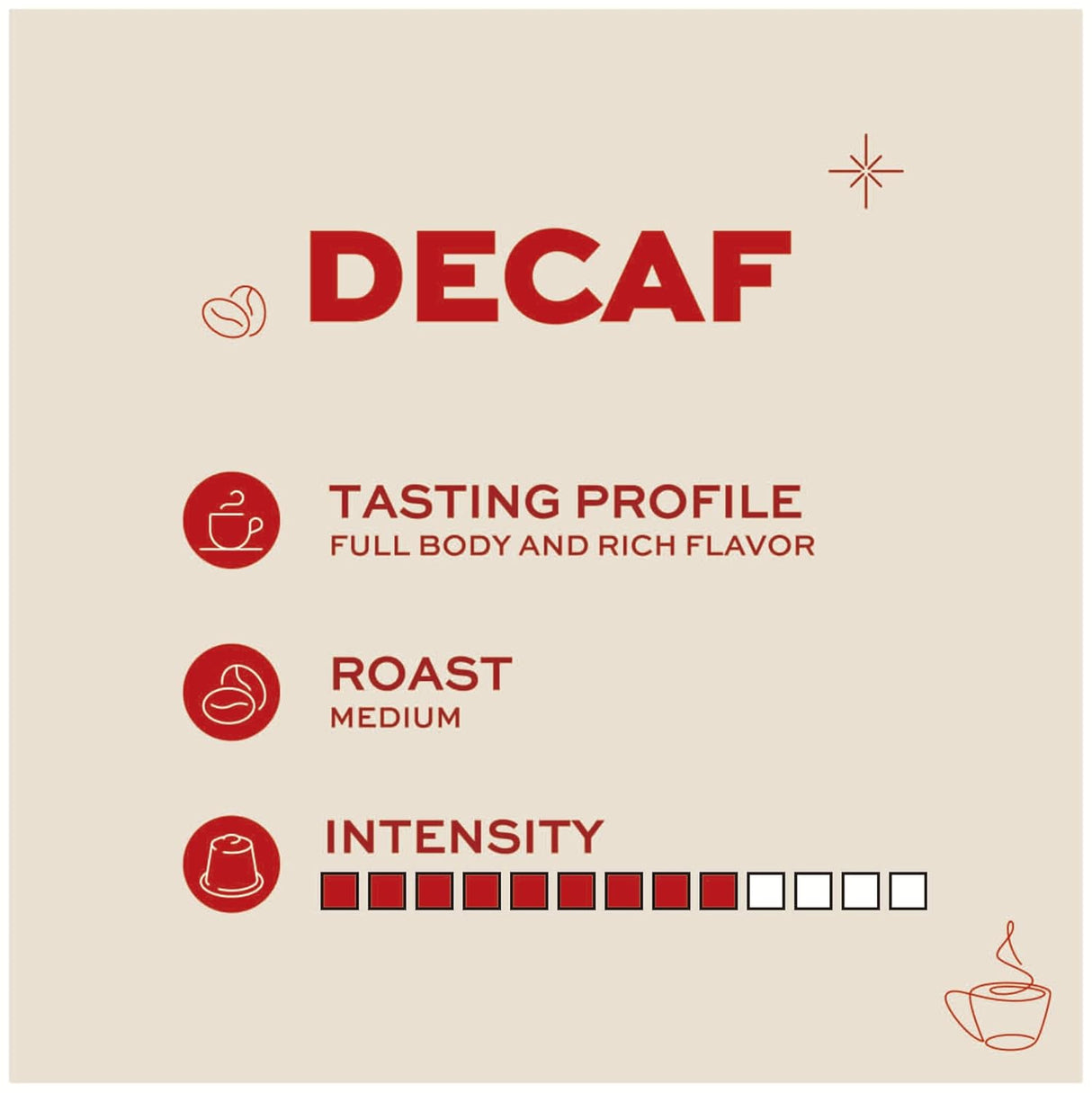 Café Molido Decaffeinato Kimbo Espresso - Sabor Suave 8.8 oz