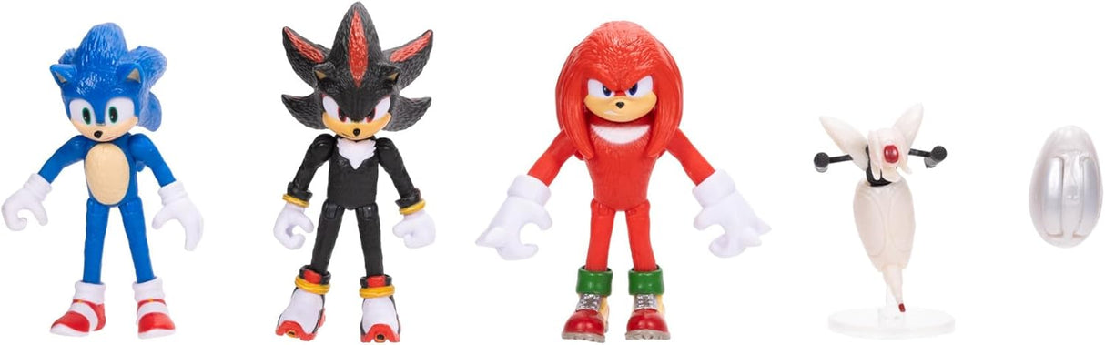 Figuras de Acción Sonic 3 - Pack Multicolor 2.5 - Licencia Oficial
