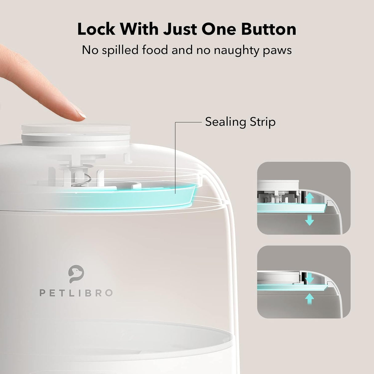 Comedero para alimentos secos de gatos PLAF008 PETLIBRO