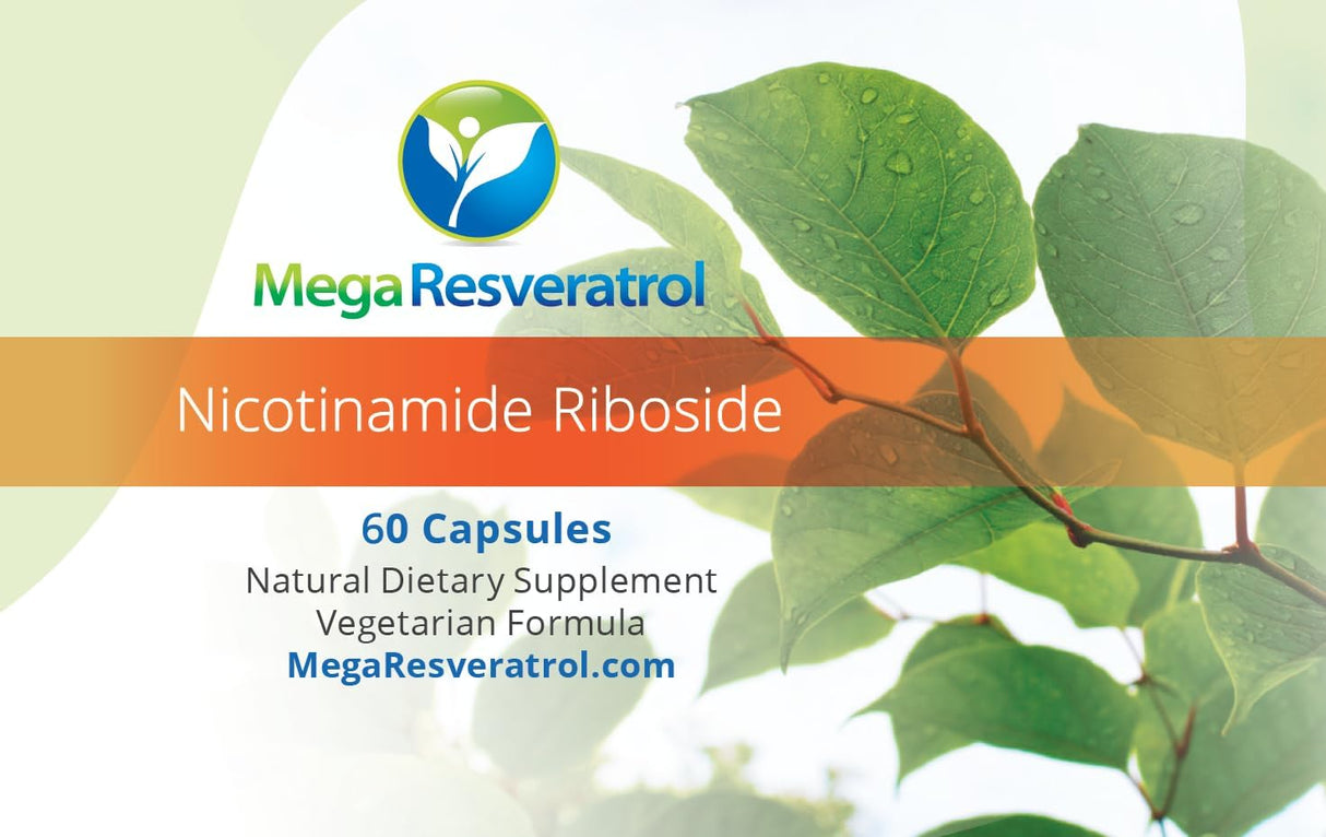 Mega Resveratrol Nicotinamida NR. 99% Puro, Micronizado, Vegano