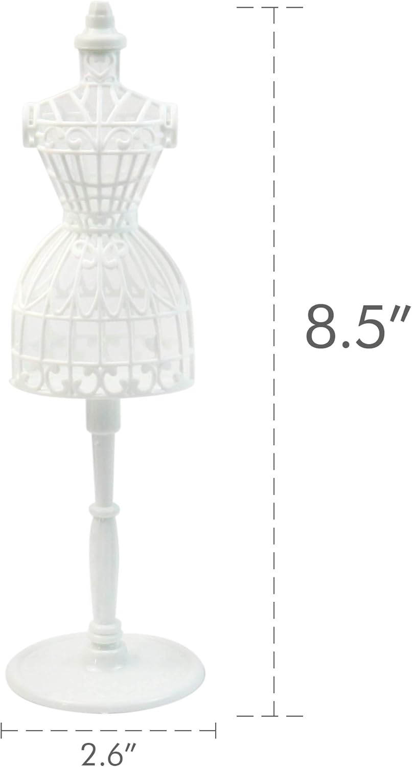 AUEAR, 5 Perchas para Vestidos, Soporte de Maniquí, Modelo 5P