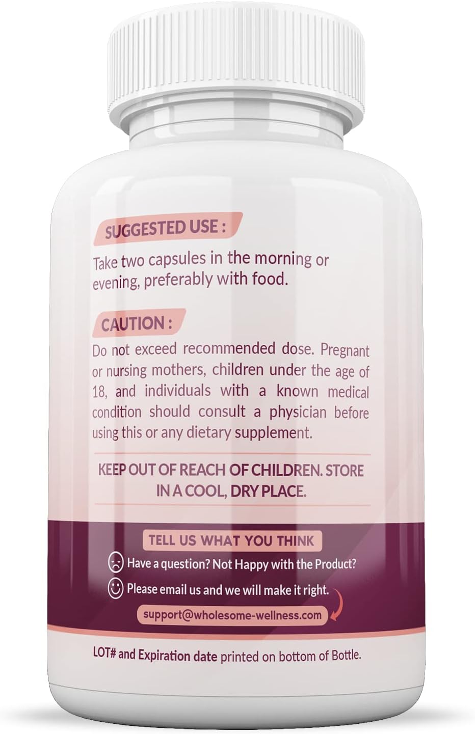 Suplemento de Alivio Natural Happy Formula para Todos 60 Cáp