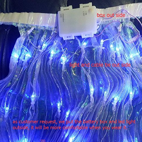 Disfraces de danza del vientre con luces led para carnaval