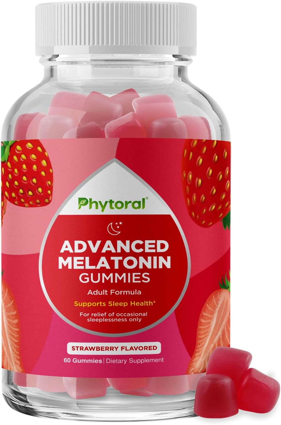 Suplemento de sueño profundo con vitaminas 5 mg gomitas