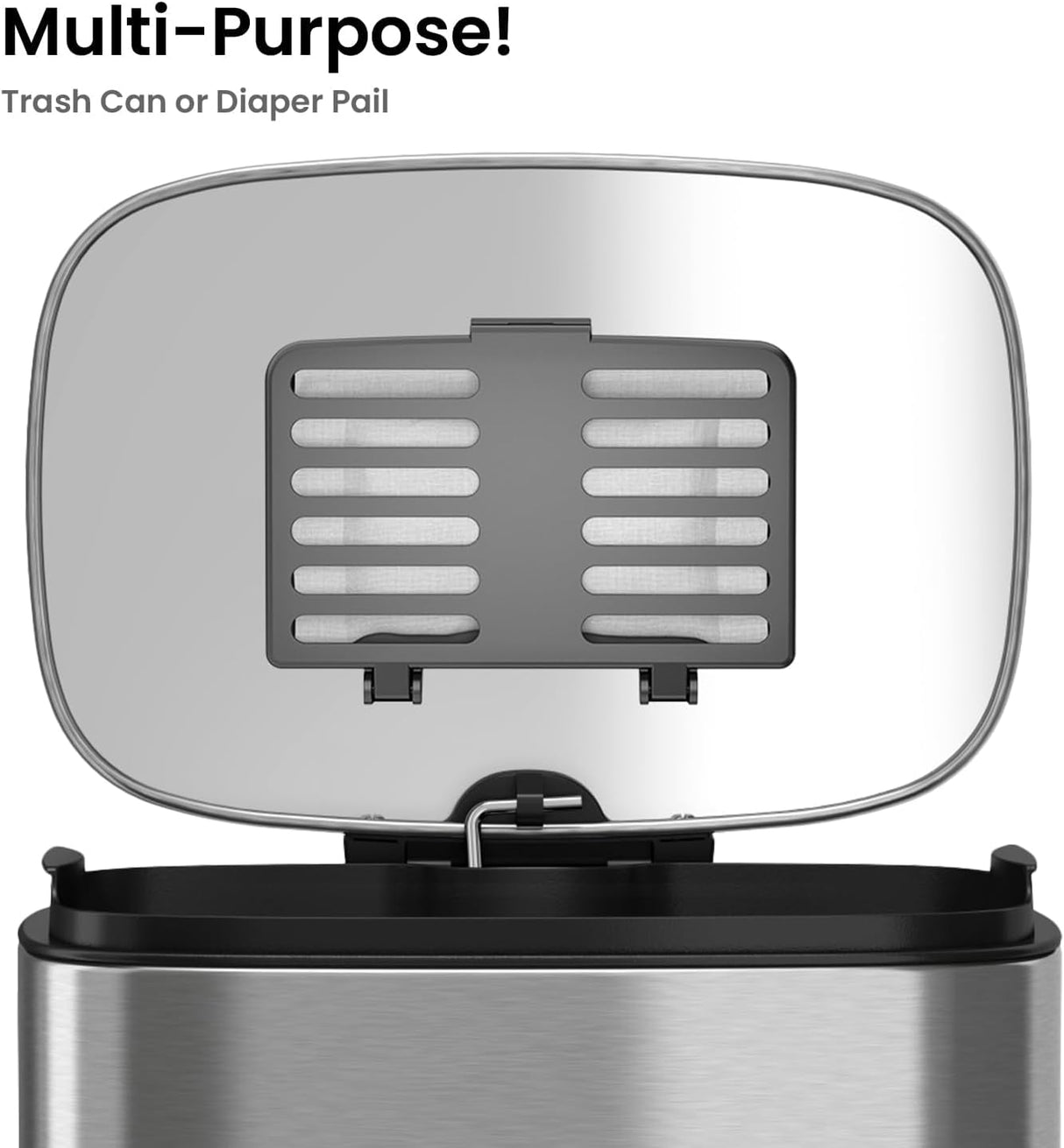 Kit de eliminación de olores iTouchless, filtros de carbón activado