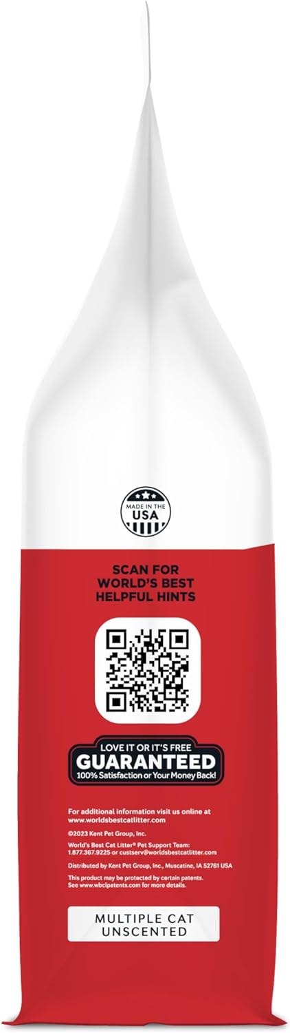 Arena para Gatos Múltiples World's Best, Sin Fragancia, 32 lb.