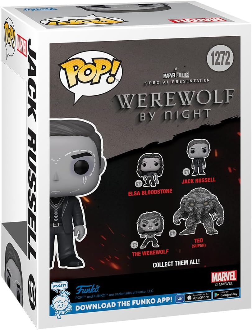 Funko Pop! Marvel: Hombre Lobo - Jack Russell Edición Especial