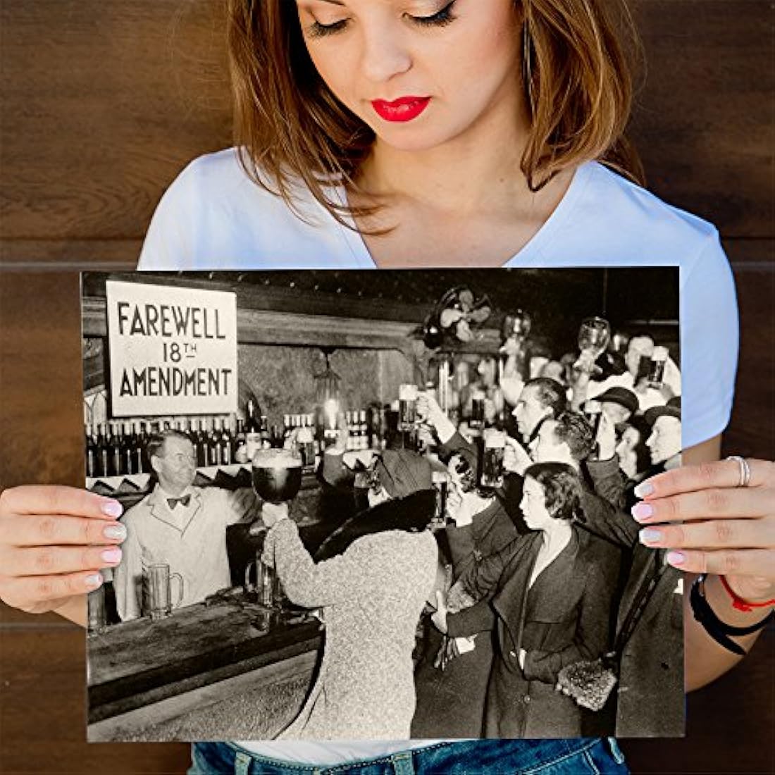Fin de la prohibición – Adiós 18 enmienda 11 x 14 sin marco