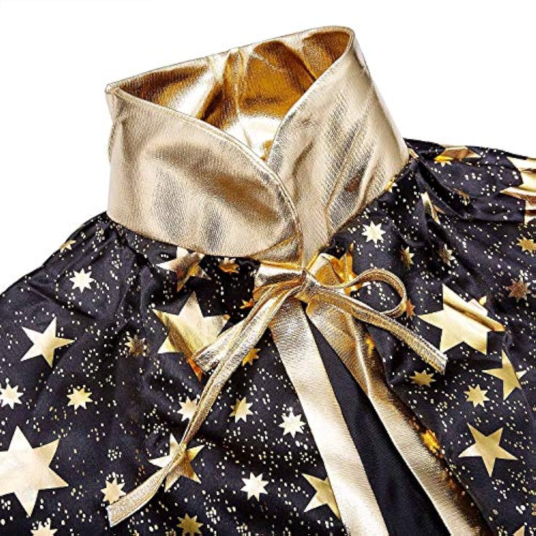 Disfraces Capa de bruja de mago con sombrero y bolsa