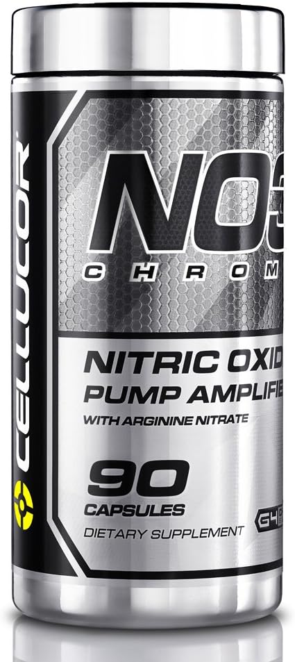 Cellucor Suplementos de óxido nítrico de cromo NO3 arginina