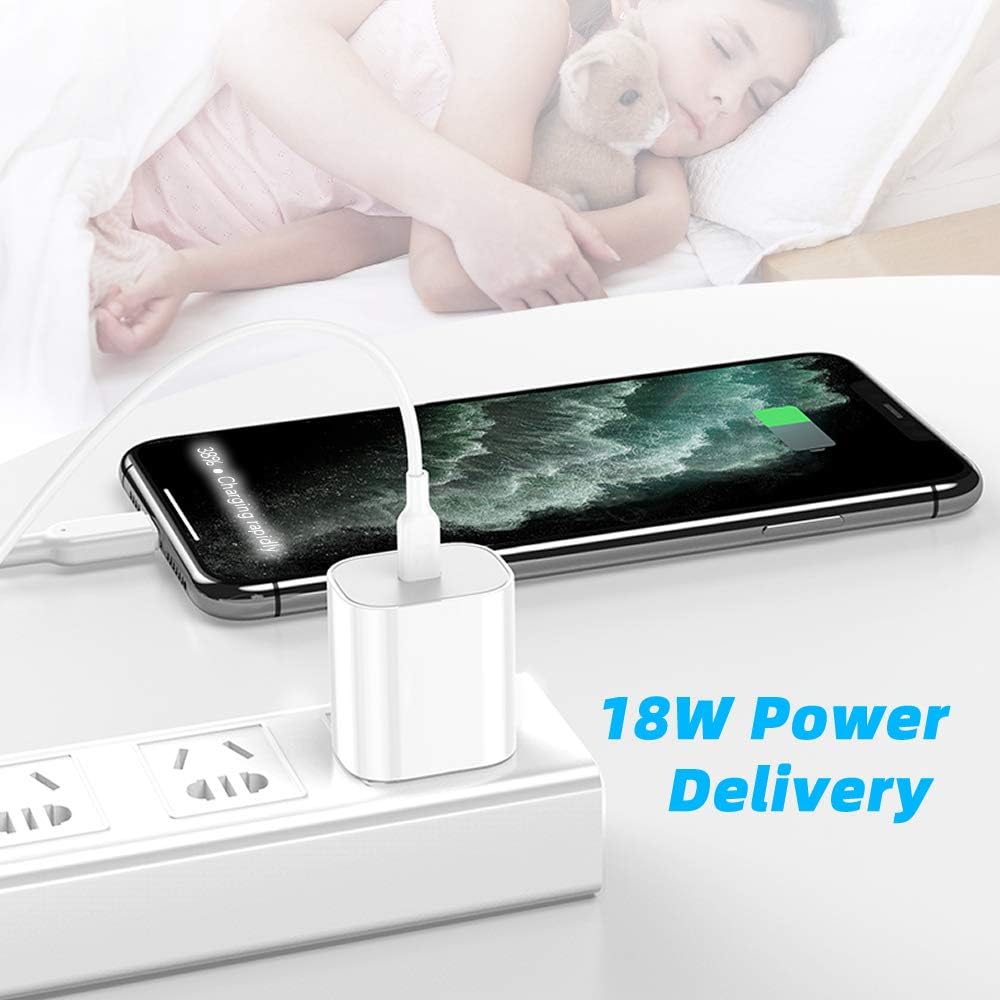 Cargador Rápido USB-C 20W para Google Pixel y Samsung