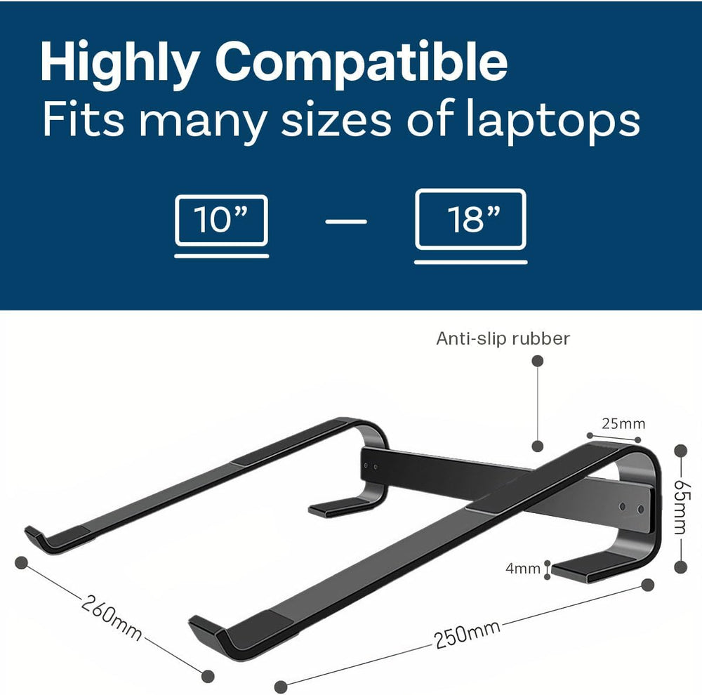 Soporte universal ventilado para computadora portátil