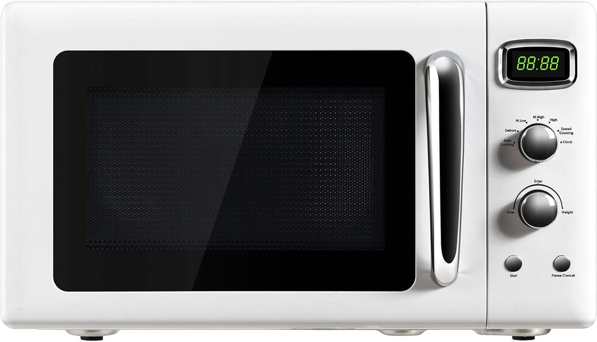 Microondas Retro ARLIME 900W, 0.9Cu.Ft, Auto Cocción, Modelo.