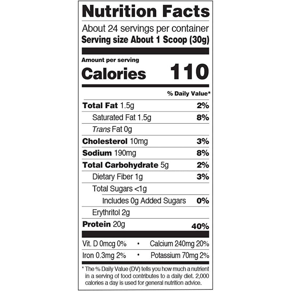 Suplemento Proteína de malteada de chocolate en polvo