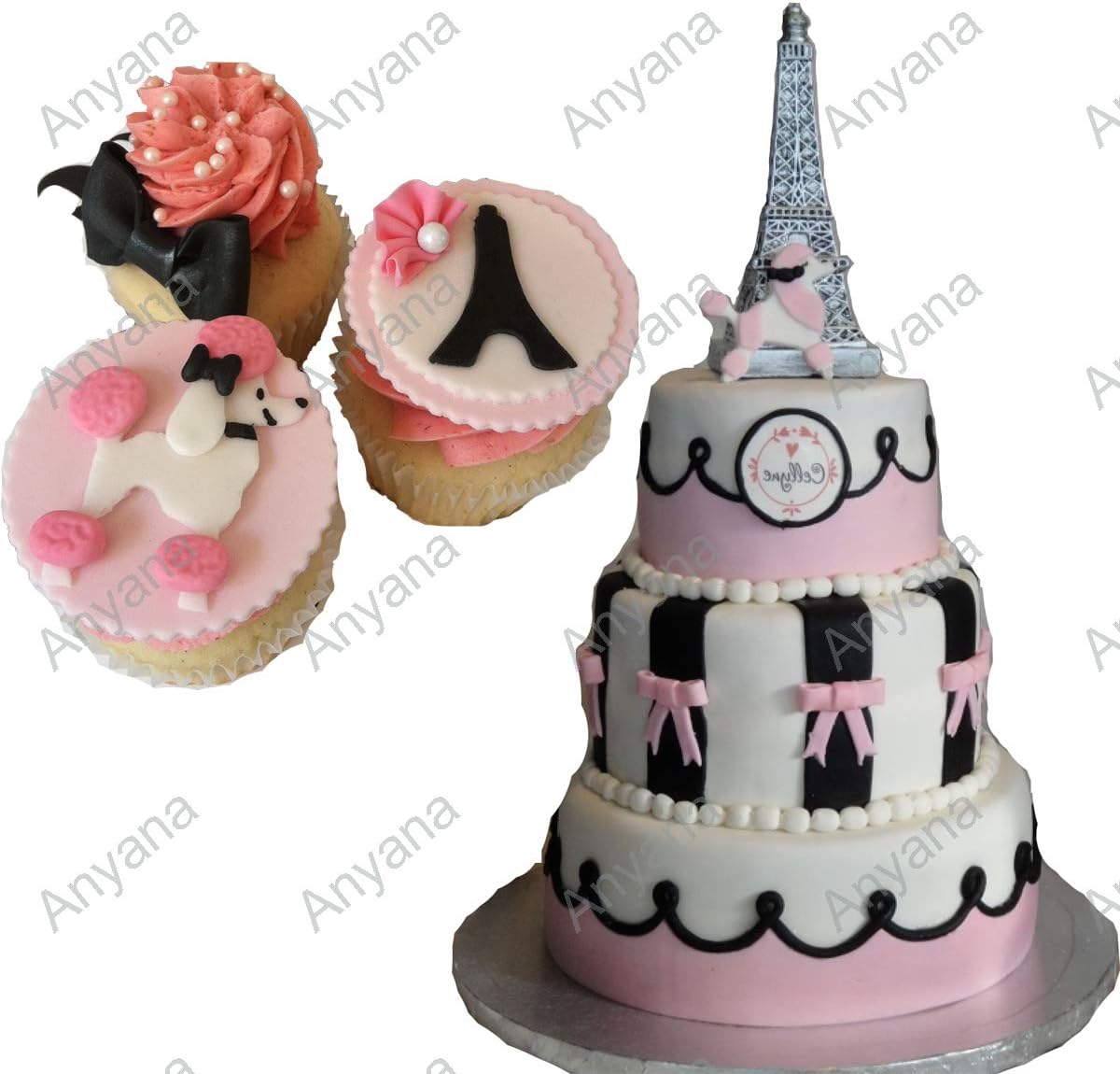 Molde de pastel de pastade silicona Fondant decoración