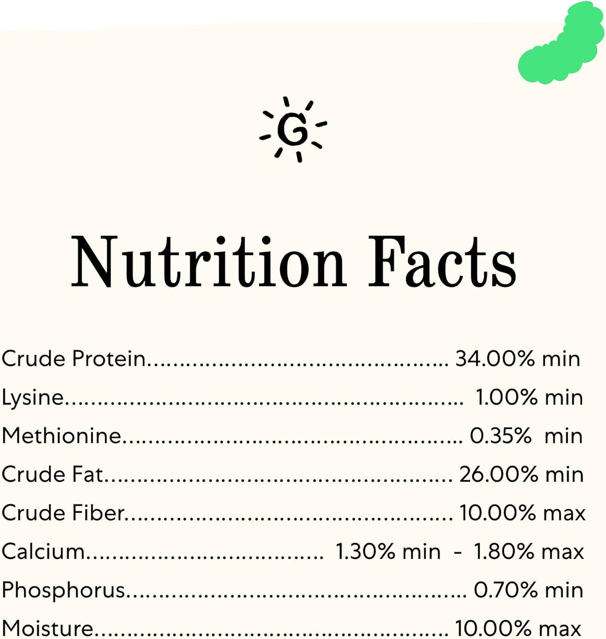 Más saludable que los gusanos de harina para pollos