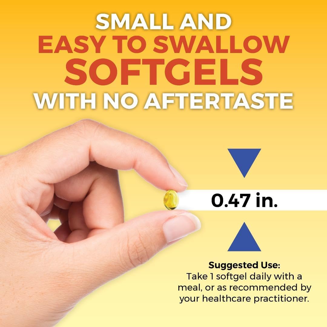 Suplemento de Vitamina D3 5000 IU - Viva Naturals, 360 Softgels