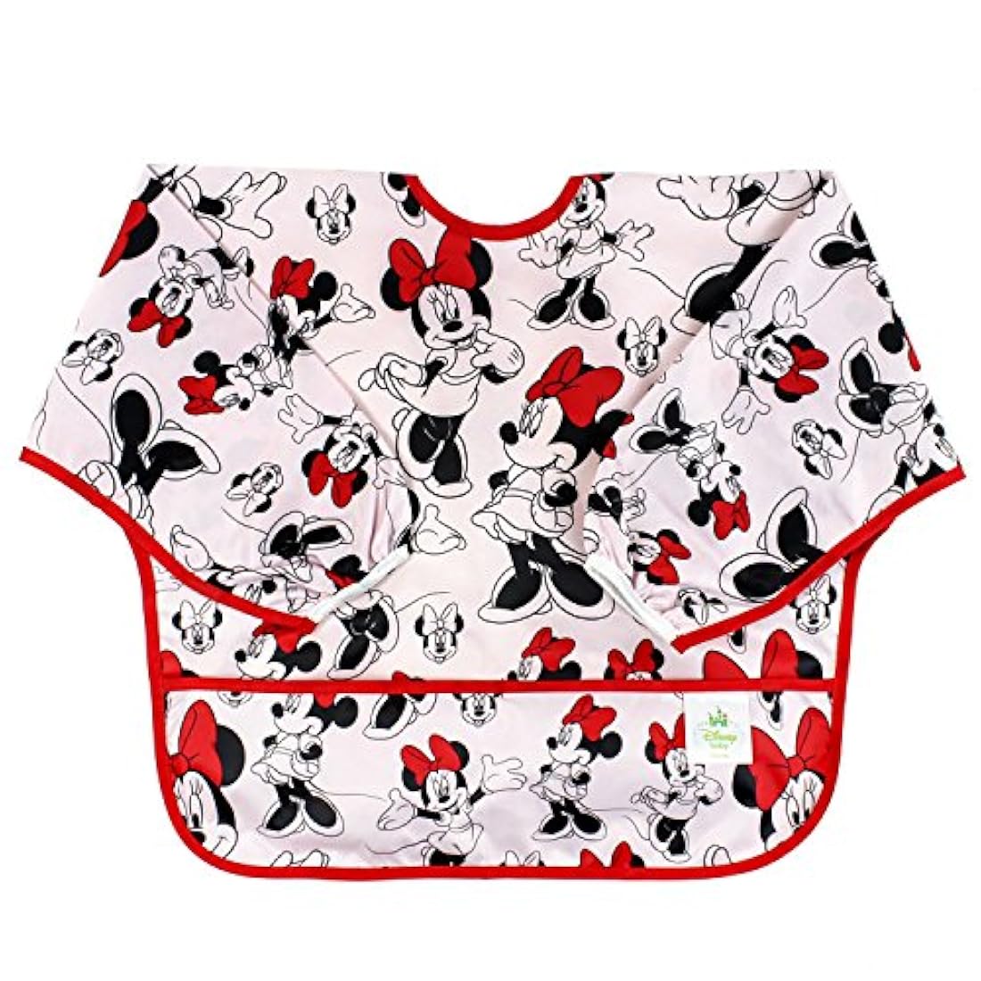 Babero con mangas impermeables, 6 a 24 meses Minnie