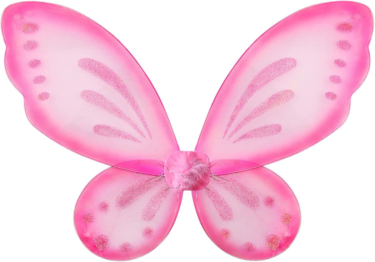 Disfraces de Alas de hada de mariposa rosada