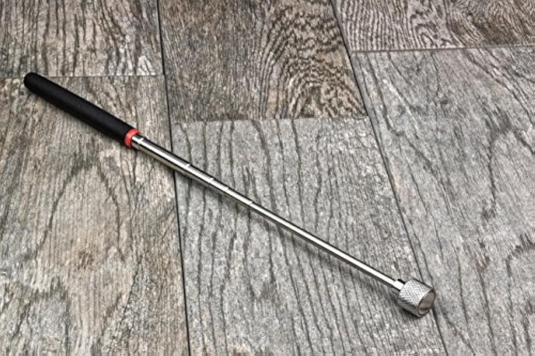 Herramienta de recolección magnética telescópica