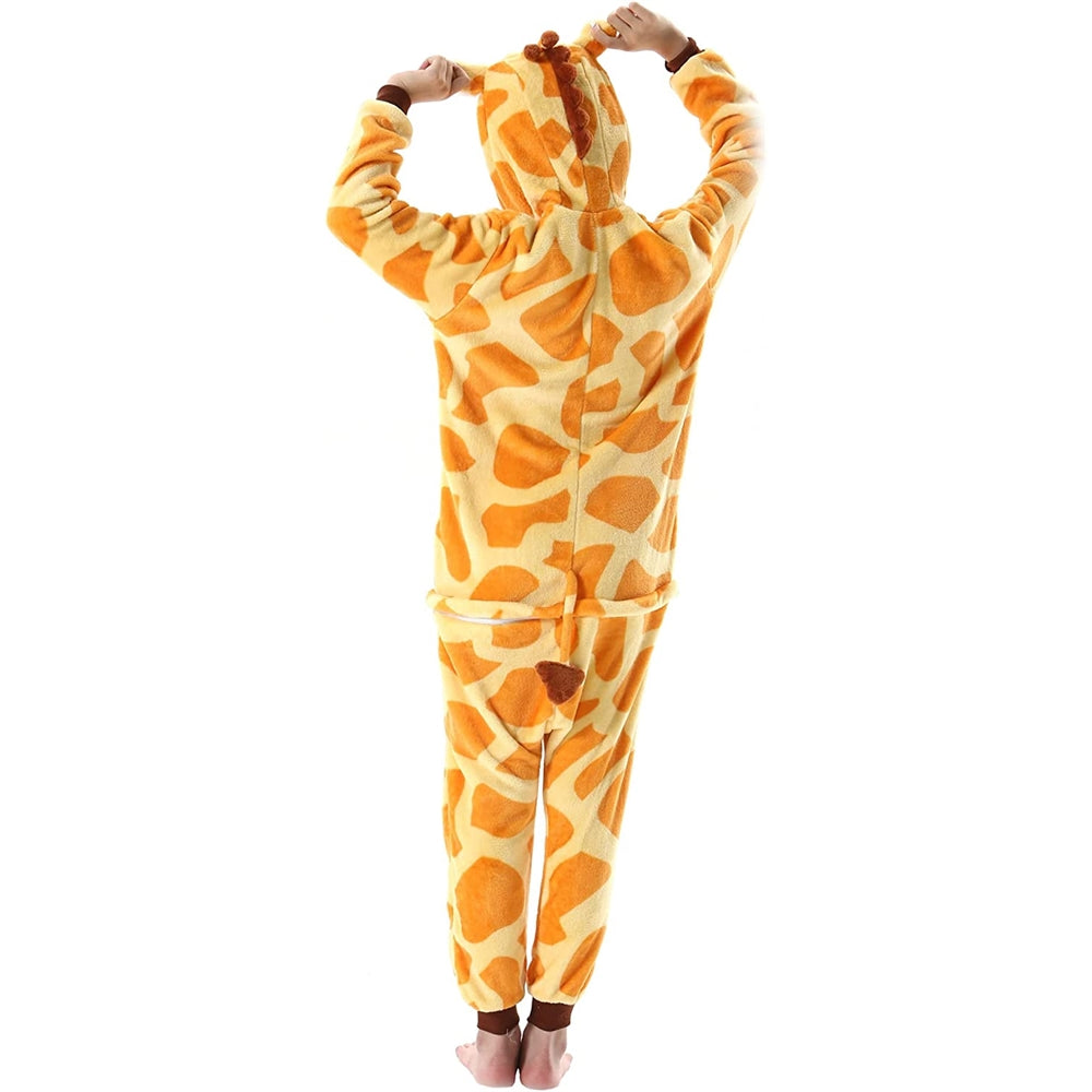 Pijama de animales de Halloween para niñas talla Jirafa