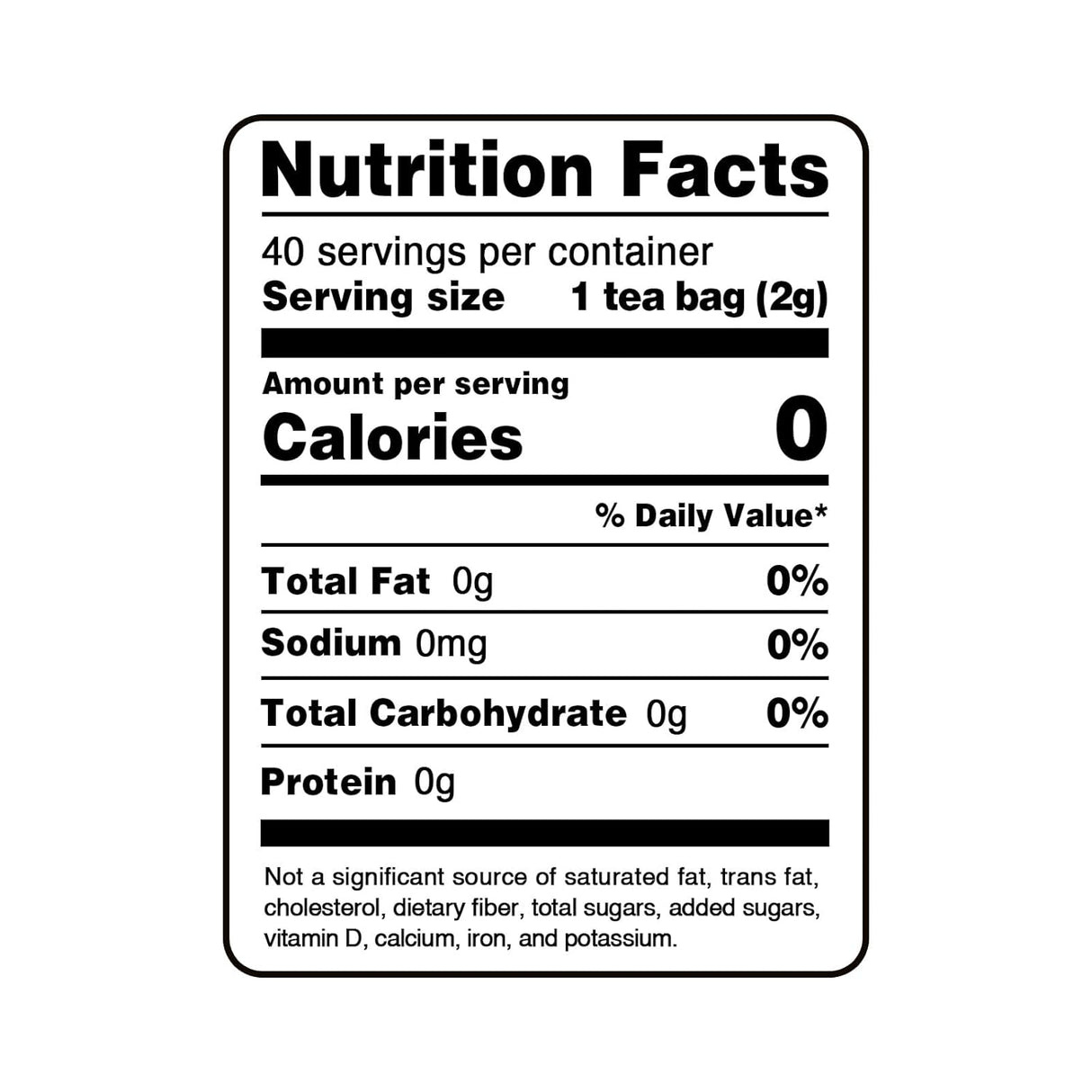 Té de Pasiflora FullChea, 40 Bolsitas, Relajante, Sin Cafeína