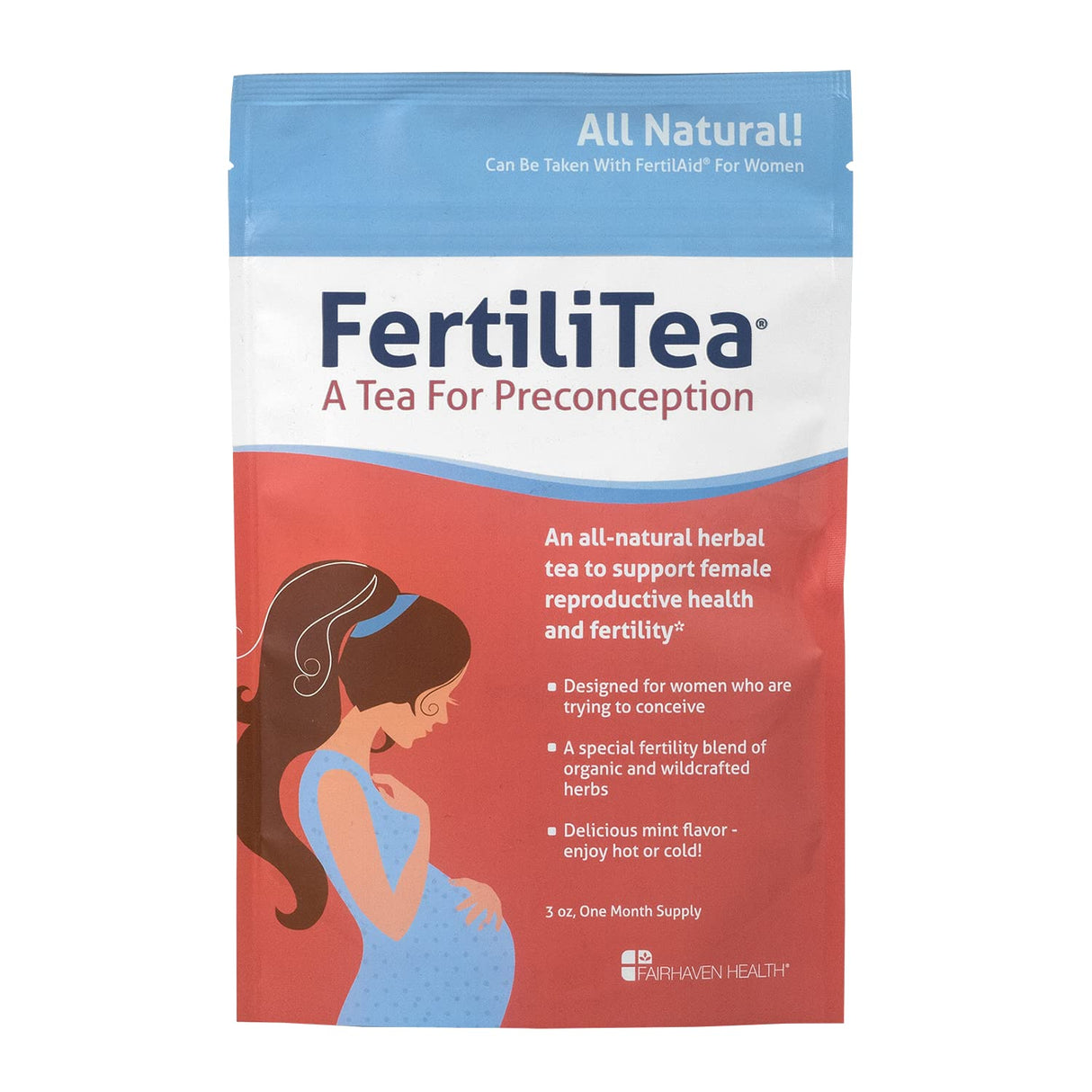 Suplemento Fertilitea: té de fertilidad orgánico, 60 und
