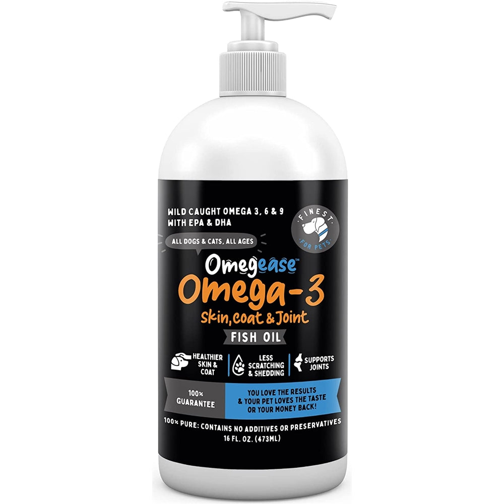 Suplemento Aceite de pescado con omega 3 6 y 9 para gatos