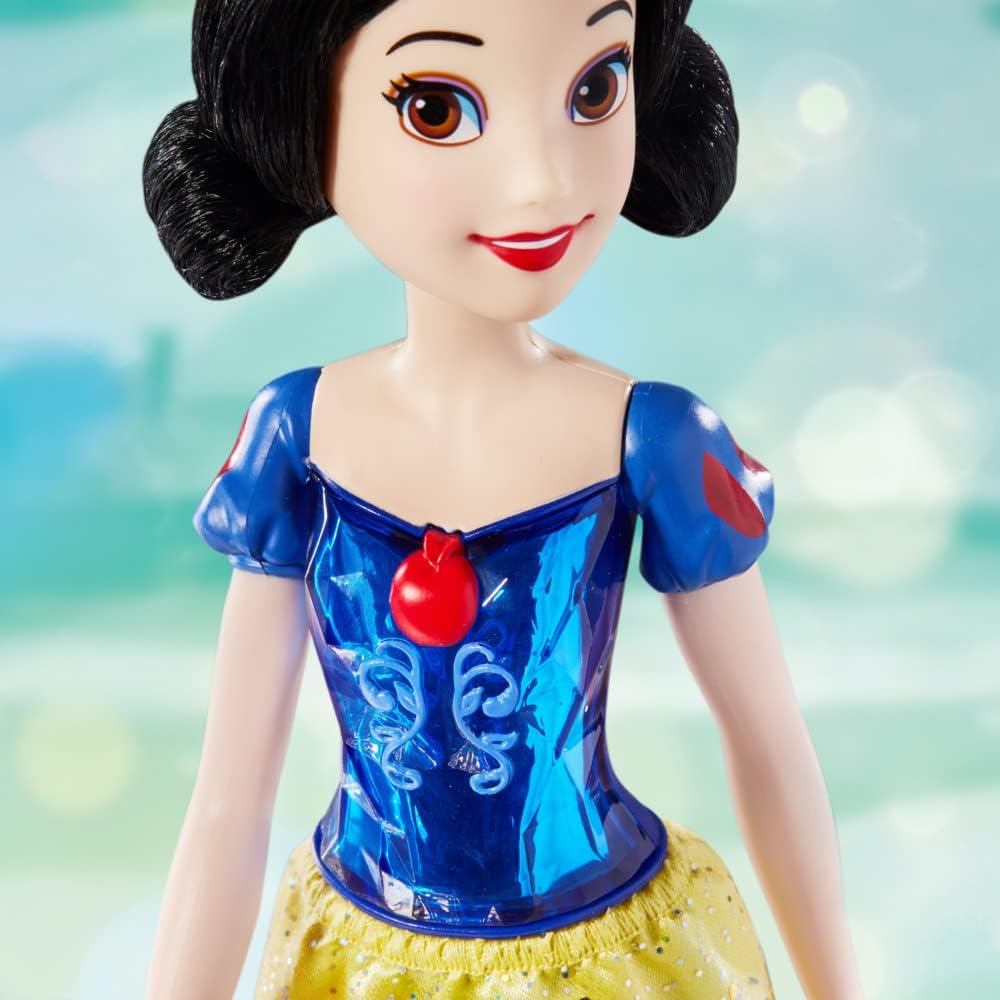 Muñeca Snow White Royal Shimmer Disney, con accesorios y falda