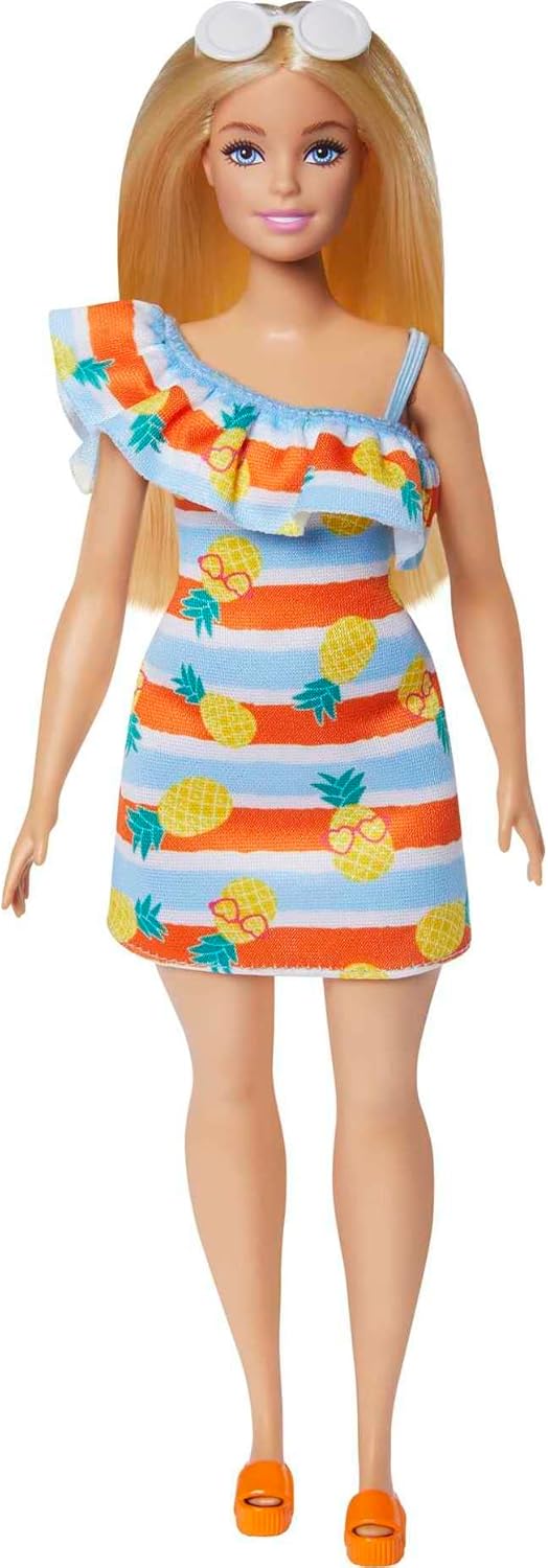 Barbie Muñeca Amante del Océano con Vestido Floral y Accesorios