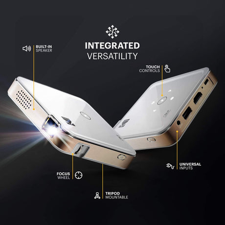 Proyector portátil KODAK Luma 150, batería, 1080P, DLP