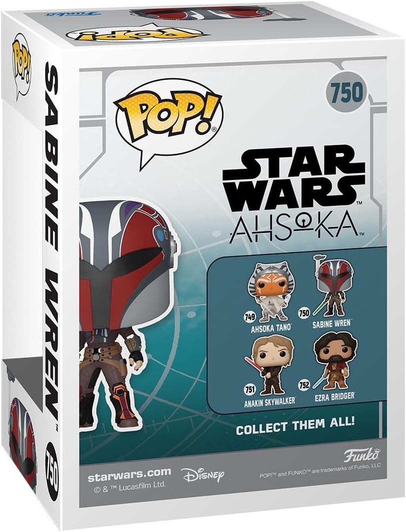 Funko POP Ahsoka - Figura Coleccionable Sabine Wren - Star Wars